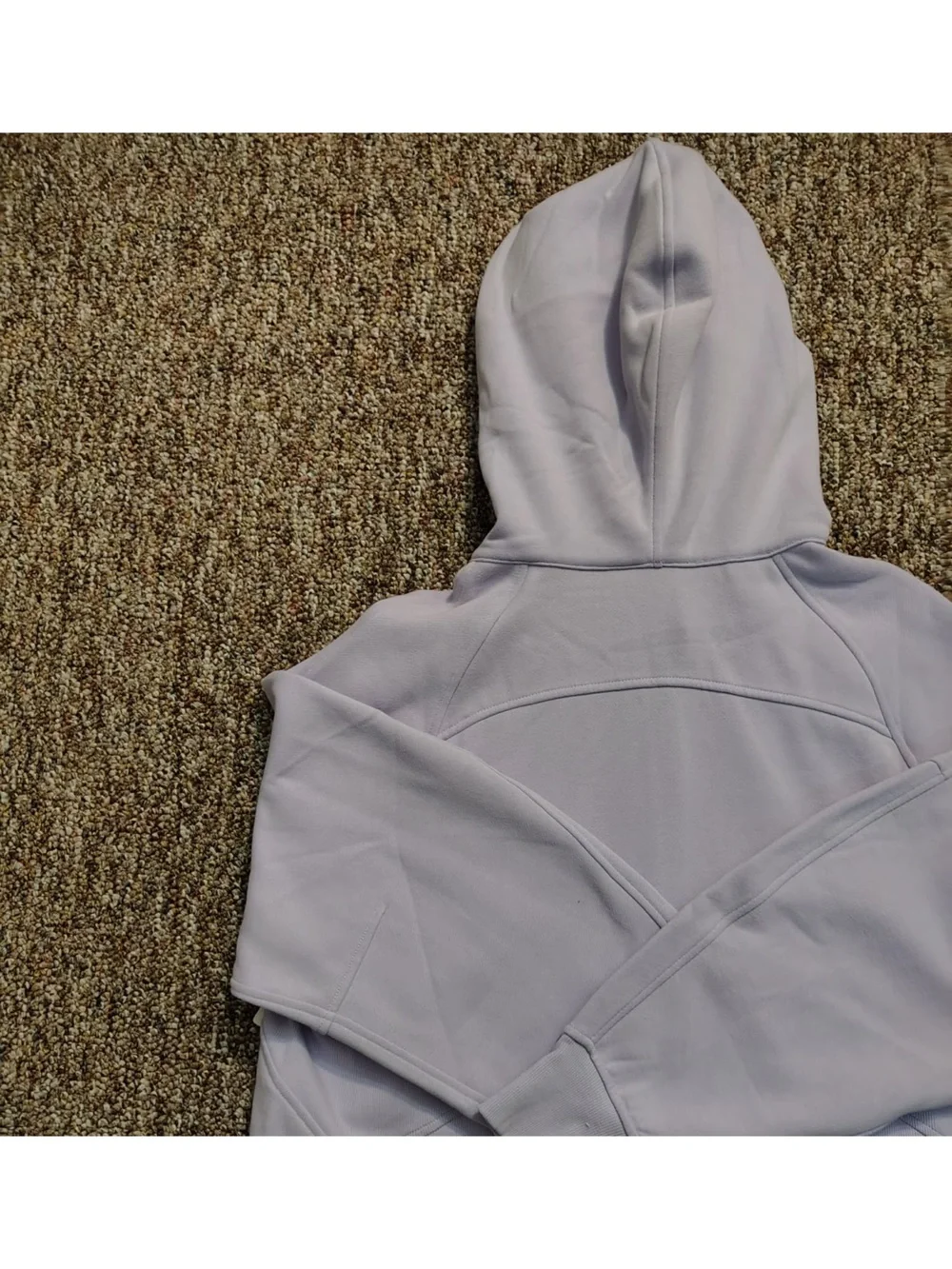 Lululemon Scuba Oversized Half-Zip Hoodie Lavender Frost M/L New
